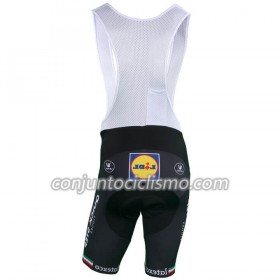 Culotte corto con tirantes 2018-2019 Quick Step Campeonato de Italia